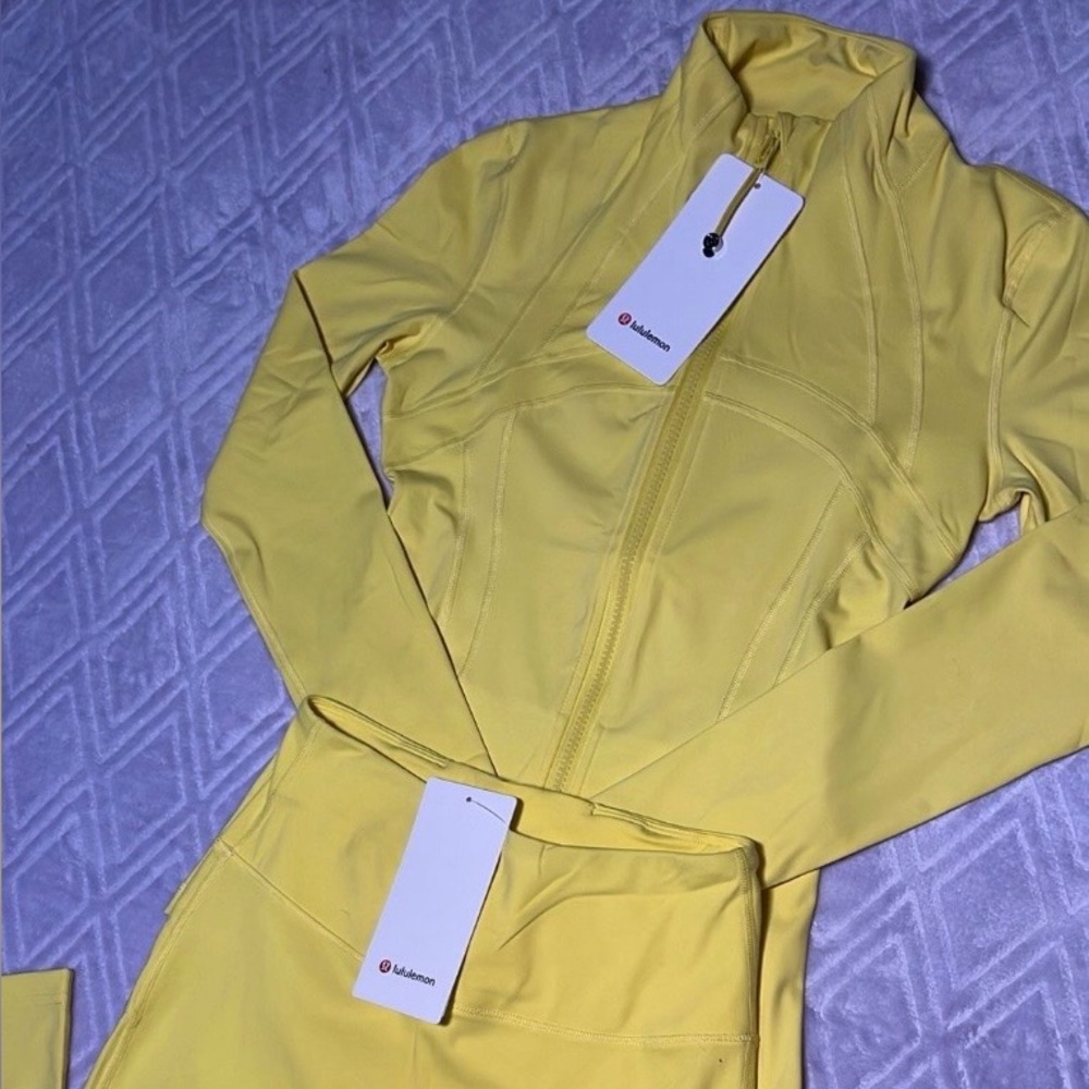 lululemon athletica Bright Yellow High-Rise Leggings